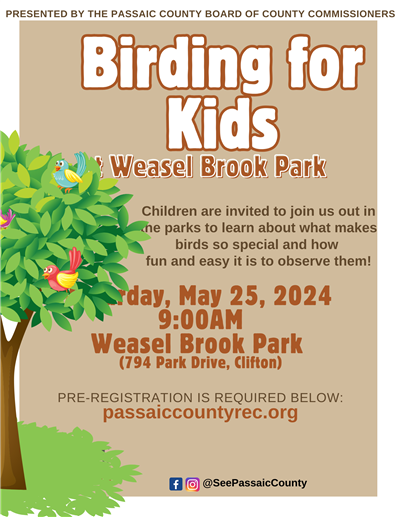 Kids Birding at Weasel Brook Park